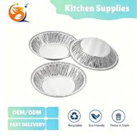 Moule à tartelette jetable en aluminium, mini-cupcake en aluminium, ramequin pour tarte aux œufs, pudding, gâteau, utilisation en friteuse Y2