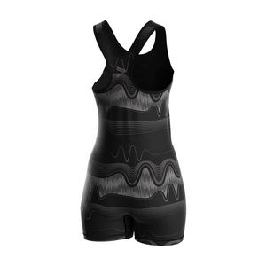 Fitness femmes <span class=keywords><strong>Latex</strong></span> Catsuit automne hiver épais bouffant combishort Sexy tourner noir body femmes femmes combinaisons combishorts - Product Image 2