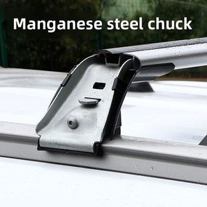 Barres <span class=keywords><strong>de</strong></span> <span class=keywords><strong>toit</strong></span> transversales en alliage d'aluminium pour SUV tout-terrain, capacité <span class=keywords><strong>de</strong></span> charge 70 kg, installation sans perçage, pour <span class=keywords><strong>coffre</strong></span> <span class=keywords><strong>de</strong></span> <span class=keywords><strong>toit</strong></span> - Product Image 2