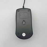 Mouse Ottico USB Cablato M-007U, 3 Pulsanti, Ergonomico 3D con Rotella di Scorrimento per Laptop, Desktop e Ufficio
