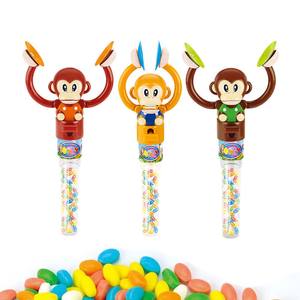 Juguetes para niños Juguetes de dulces de dibujos animados Divertido <span class=keywords><strong>Mono</strong></span> feliz Platillo Juguete Candy Beans Sweet Tablet - Product Image 3