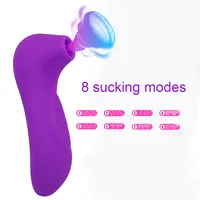 8 Saugmodi Klitoris-Vibrator Erotikspielzeug Klitoris-Nippel-Sauger Erwachsenenspielzeug G-Punkt-Vibrator für Frauen Paare Erotikspiele