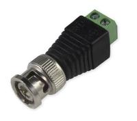 Adaptateur d'alimentation coaxial DC BNC pour caméra CCTV, neuf, avec connecteur mâle-femelle
