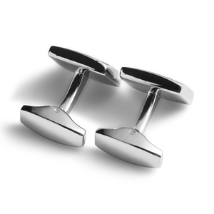 Mancuernillas de Esmalte Suave 3D de 15 mm con Diseño Simple y Personalizado para Hombre de Negocios - Product Image 2