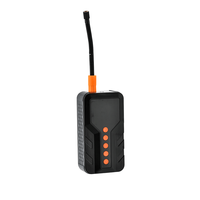 Compresseur d'air multifonction portable 4x2500mAh ABS 120W pour voiture, démarreur de secours, écran LED, gonfleur de pneus sans fil, batterie externe