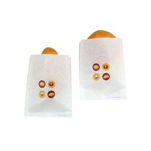 Confezionamento alimentare sacchetti bianchi per pasticceria ciambelle imballaggio <span class=keywords><strong>Mini</strong></span> biscotto custom Logo stampa carta trattare sacchetti da forno - Product Image 6