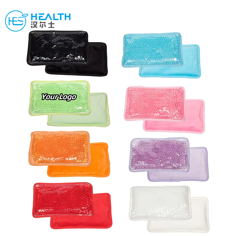 Color Gel Bead Ice Pack & Hot/Cold Compress Bag PAIN RELIEF Injury Recovery Body Warmth Comfort for Rehabilitation Treatment