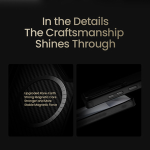 Nillkin étui de luxe en fibre de carbone couverture de téléphone antichoc magnétique pour Samsung <span class=keywords><strong>Galaxy</strong></span> S25 Ultra Slim <span class=keywords><strong>Fit</strong></span> avec support d'objectif - Product Image 6