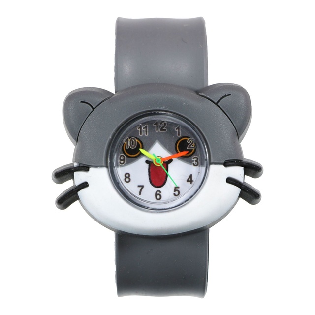 New Cute 3D Cartoon Animal Plastic Digital Wrist Watch Alarm Auto Date 44MM 1 Year Battery Life for Kids Boys Girls Birthday