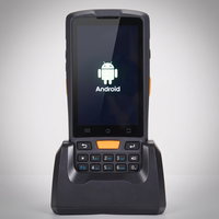 PDA portable 4G, 4,0 pouces, IP66, étanche, Android 9, robuste, lecteur de codes-barres laser 1D 2D, en stock