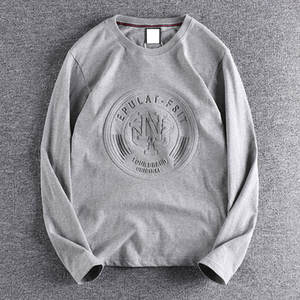 OEM personalizado moda hombres liso camisetas algodón manga corta logotipo en relieve OEM personalizado de alta calidad 100% algodón camisetas - Product Image 6