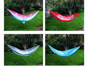 Conception populaire <span class=keywords><strong>Ultra</strong></span> Léger Nylon Balançoire Parachute Tissu Camping En Plein Air Mousquetons Inclus Hamac - Product Image 6