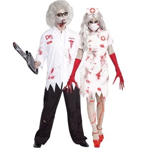 <span class=keywords><strong>Disfraz</strong></span> de <span class=keywords><strong>Enfermera</strong></span> Zombi para Mujer, Fiesta de Disfraces de Halloween 2026 - Product Image 4