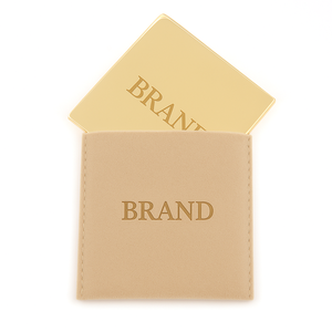 OEM Gold Plated Mirror Polished Metal Mirror Zinc Alloy Compact Mirror Factory Custom Cosmetic Design