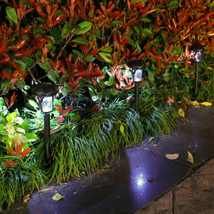 Solar Garden Lights Outdoor Pathway LED Waterproof Solar Powered Decorative Stake Lights for Yard Patio <b>Landscape</b> <b>Lighting</b> - Product Image 1