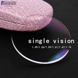 Entrega rápida Preço barato Alto Índice Eyeglass Lens Cr 39 1.60 1.61 Acrílico Asférico Hmc Lentes Ópticas na China - Product Image 5