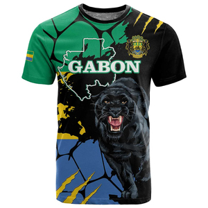 Camiseta de fútbol personalizada de Gabón Go Champions Style para celebrar el Día DE <span class=keywords><strong>LA</strong></span> Independencia - Product Image 4