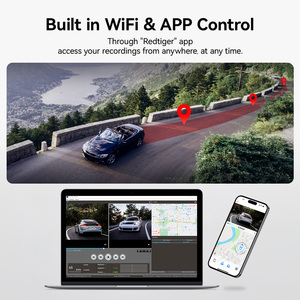 Redtiger Distributor F7N-Touch 4K+1080P Dual GPS Touch Screen Front and Rear <b>Dash</b> Cam <b>Camera</b> With Wifi - Product Image 6