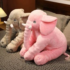 Peluche personnalisée, adorable éléphant géant en peluche, poupée personnalisée avec tissu en peluche doux pour le confort des enfants, cadeau de naissance - Product Image 4