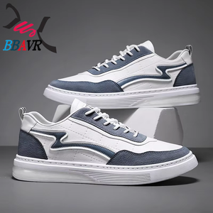 Nouvelle tendance du printemps, chaussures de sport décontractées pour hommes, mode étudiante blanche - Product Image 2