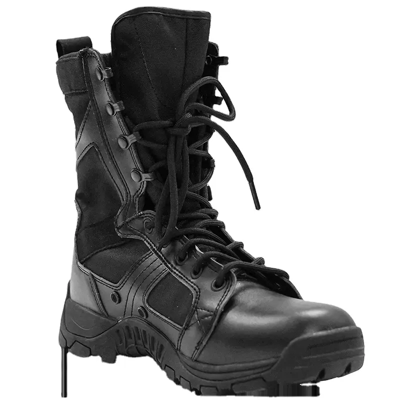 حذاء تمرين تكتيكي فاخر عالي الجودة حذاء عسكري حذاء قتالي حذاء لطارد التنين مصنوع من قماش أكسفورد والميكروفايبر
