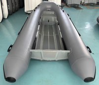 Bateau pneumatique à coque en aluminium UT420 420 cm