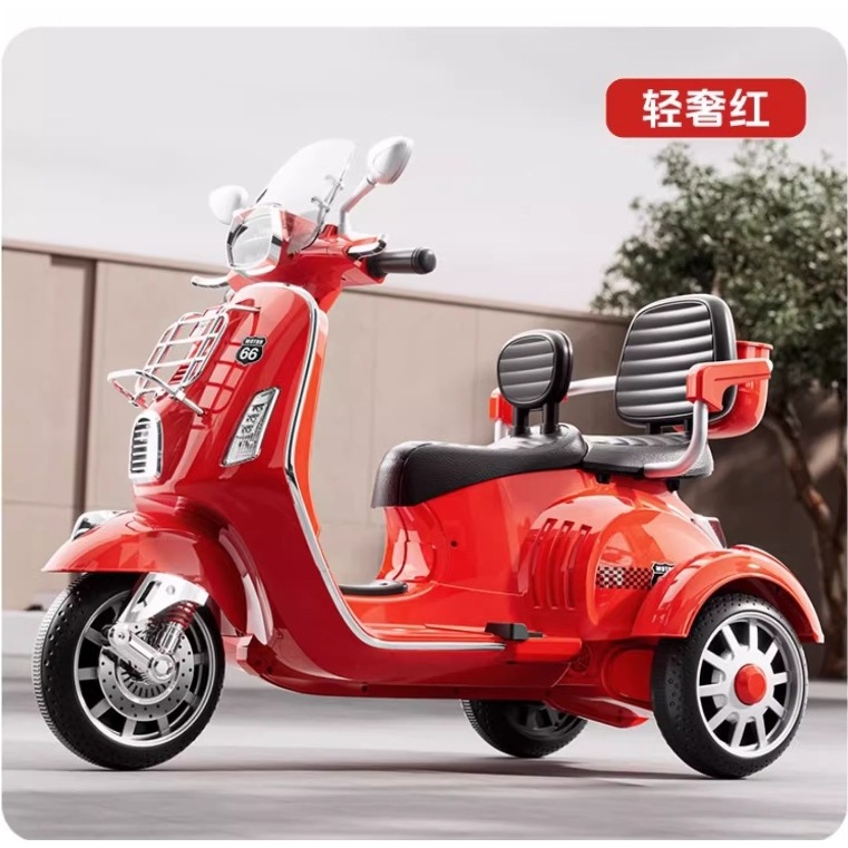 Red 12V7 dual-drive leather seat remote control