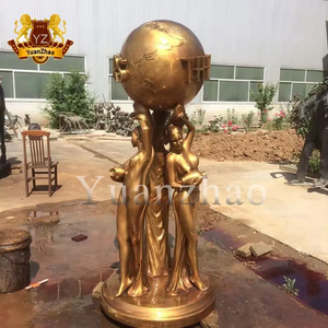 Décoration de jardin extérieur en laiton de taille personnalisée <span class=keywords><strong>Le</strong></span> <span class=keywords><strong>monde</strong></span> <span class=keywords><strong>est</strong></span> <span class=keywords><strong>à</strong></span> vous Statue en bronze <span class=keywords><strong>Le</strong></span> <span class=keywords><strong>monde</strong></span> <span class=keywords><strong>est</strong></span> <span class=keywords><strong>à</strong></span> vous Statue pleine grandeur <span class=keywords><strong>à</strong></span> vendre - Product Image 5