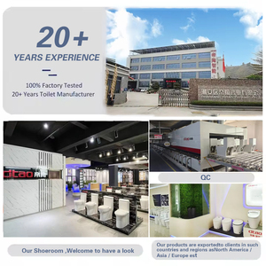 <span class=keywords><strong>WC</strong></span> monobloc en céramique de luxe moderne, nouveau design, pour salle de bain d'hôtel, avec siphon en S, forme œuf colorée - Product Image 3