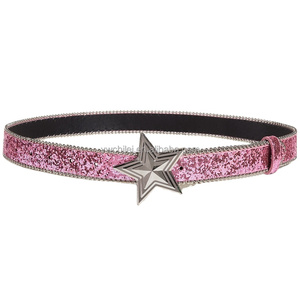 <span class=keywords><strong>Ceinture</strong></span> en cuir PU à paillettes brillantes <span class=keywords><strong>pour</strong></span> femmes <span class=keywords><strong>Ceinture</strong></span> étoile Y2K <span class=keywords><strong>pour</strong></span> <span class=keywords><strong>robe</strong></span> en jean - Product Image 4