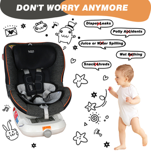 Nouvelle conception de tapis de protection pour poussette, chaise haute et siège <span class=keywords><strong>auto</strong></span>, multi-usages, imperméables et anti-fuites - Product Image 5