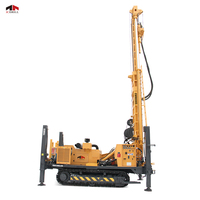 Machine de forage de puits d'eau sur chenilles de forage de 800m de profondeur