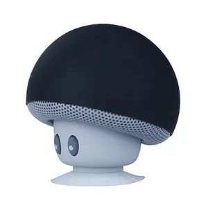 Museeq OEM Hersteller Som Sucker Mushroom Telefon halter IPX4 Wasserdichte Dusche Tragbare drahtlose Mini-Bluetooth-Lautsprecher batterie