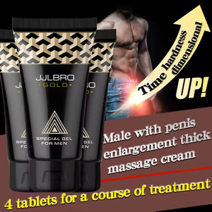 JJLBRO da uomo 50ML di Gel di titano cavernoso per il corpo nutriente peniena esercizio crema massaggio crema di riparazione lubrificanti oro - Product Image 4