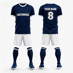 Maglie da Calcio Personalizzate 2026 2027 con Stampa a Caldo, Divisa da Calcio con Nome e Numero - Product Image 1