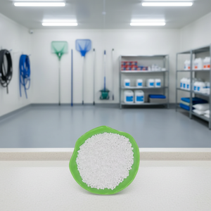 H0309 Precio Competitivo 2026 Nueva Llegada Gránulos de <span class=keywords><strong>Cloro</strong></span> en Cartones y Tambores Blanco Puro - Product Image 1