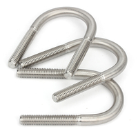 316 boulons en forme de U en acier inoxydable collier de serrage boulons en U