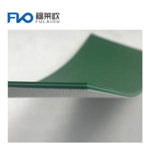 Yüksek esneklik standart yeşil 2 kat 2.0mm pvc konveyör bant - Product Image 6