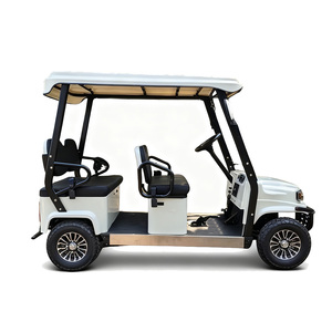 BRT Open Body Resort Electric Golf Cart 1800w Spacious Space Electric Quadricycle Transparent Windshield Golf Cart - Product Image 2