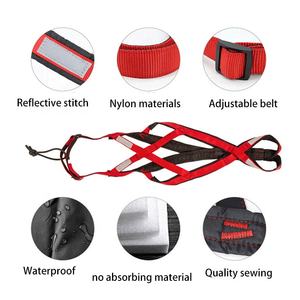 Arnés de trineo de perro reflectante de noche ajustable para entrenamiento de mascotas personalizado para tirar - Product Image 3