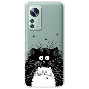 IMD-funda de TPU con estampado de patrón colorido para Xiaomi, protector de teléfono de lujo para Xiaomi 12 12X - Product Image 6