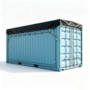 Soft Open Top <b>Container</b> with Removable Tarpaulin Roof for Oversized Cargo – HowWant - Product Image 4