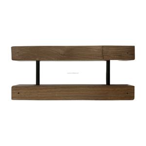 Estante flotante moderno para vino: diseño que ahorra espacio, fácil instalación, perfecto para apartamentos y bares pequeños - Product Image 4