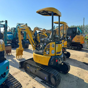 Mini-excavatrices d'occasion de 3 tonnes, Komatsu PC30MR, fabriquées au Japon, modèles PC35, PC55, PC60, PC70, PC200, PC300, PC360, PC400. - Product Image 1