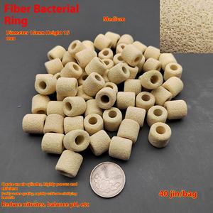 Anillo de filtro de tanque de peces de cerámica, anillo de purificación de agua para casa de bacterias, anillo de fibra para cultivar bacterias para purificación de agua - Product Image 2