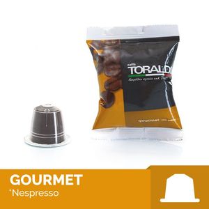 Set di Capsule di Caffè Gourmet Toraldo 100 Pezzi Compatibili con Nespresso Coperchi in Alluminio Metallo Plastica Ceramica 0,15/Capsule - Product Image 1