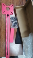 Outils de menuiserie de qualité industrielle pour le bricolage, gabarit de fraisage en alliage d'aluminium personnalisé, guide de fraisage circulaire, outil de découpe circulaire pour la menuiserie