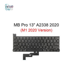คีย์บอร์ดภาษาอังกฤษสำหรับแล็ปท็อปใหม่ SZ-Wisbuild สำหรับ Macbook Pro A2338 13 นิ้ว ปี 2020 ชิป M1 (EMC 3578) - Product Image 2