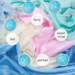 Bolas Reutilizables <span class=keywords><strong>para</strong></span> <span class=keywords><strong>Lavadora</strong></span> y Secadora FF5296, Removedor de Pelo de Mascotas <span class=keywords><strong>para</strong></span> Lavandería - Product Image 5