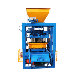 QTJ4-24 Machine De Forme De Blocs Petite Machine De Fabrication De Briques Manuelle, Vente Directe D'usine Semi-automatique - Product Image 5